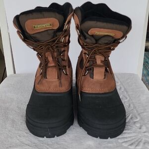 Redhead Boots MENS Size 10 Leather Upper Lace Up Clean Tread Workboot RainBoot